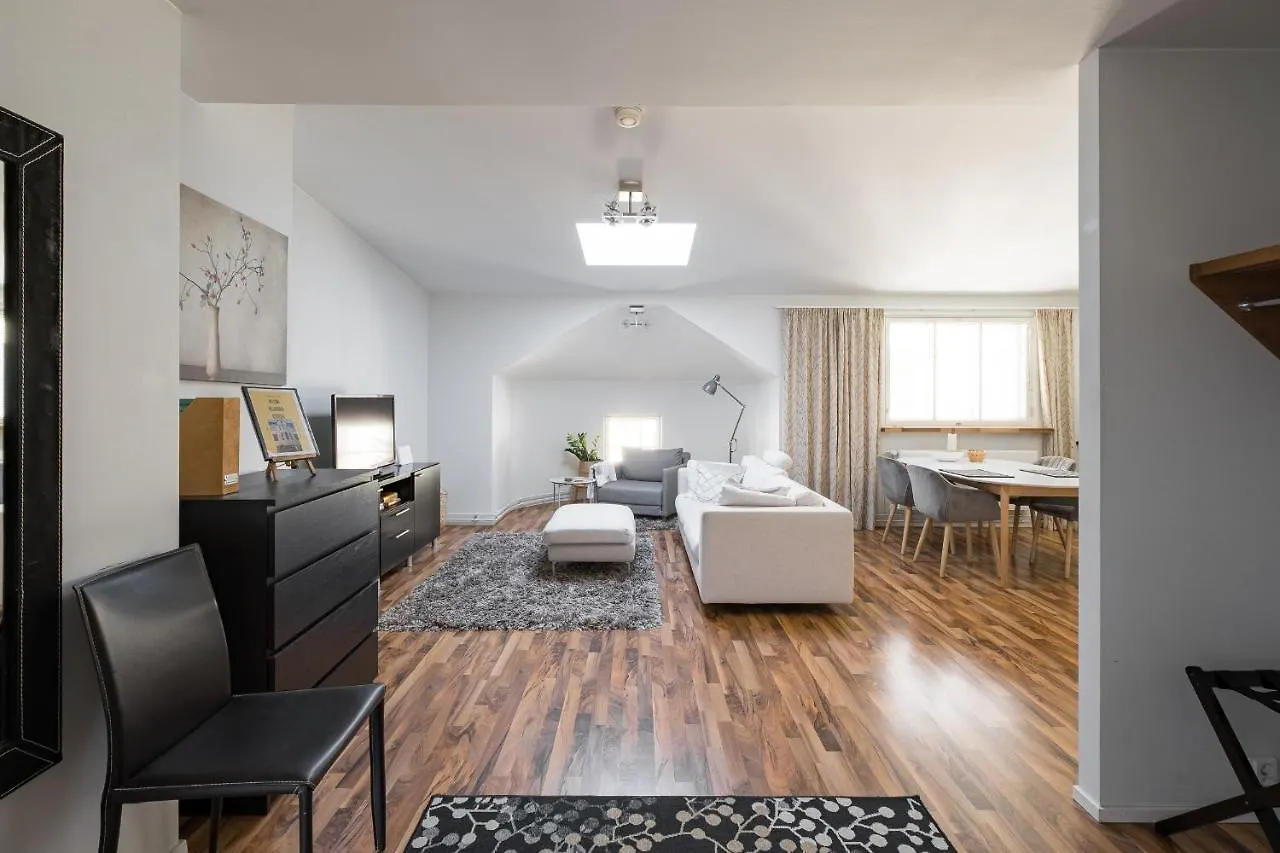 Apartment Yellow Tower In Design District Helsinki, 1 Bedroom Apartment, Top Floor